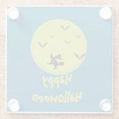 Halloween-Untersetzer Glasuntersetzer (Rückseite)