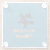 Halloween-Untersetzer Glasuntersetzer (Rückseite)