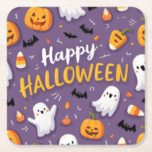 Halloween Untersetzer - Ideal für Party Drinks!