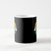 Halloween Updown Pineaple Swinger Skeleton H Kaffeetasse (Mittel)