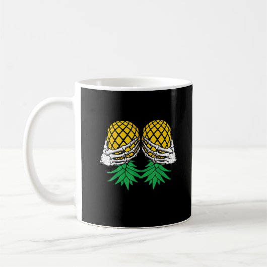Halloween Updown Pineaple Swinger Skeleton H Kaffeetasse (Links)