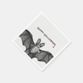 Halloween-Vampir-Fledermaus Serviette (Ecke)