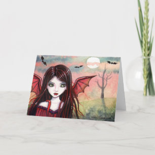 Halloween Vampir Karte von Molly Harrison