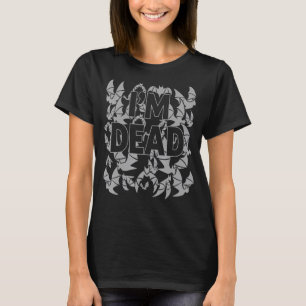 Halloween Vampire Bats Kostüm Im Toten Goth Musik T-Shirt