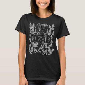 Halloween Vampire Bats Kostüm Im Toten Goth Musik T-Shirt