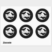 Halloween Vampire Bats Sticker (Blatt)