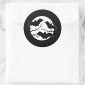 Halloween Vampire Bats Sticker (Tasche)