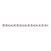 Halloween Vampire Bunny Ribbon Ripsband (Vorderseite)