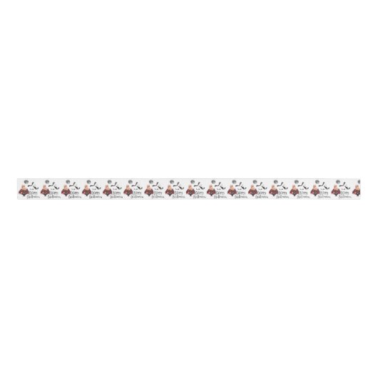Halloween Vampire Bunny Ribbon Ripsband (Vorderseite)