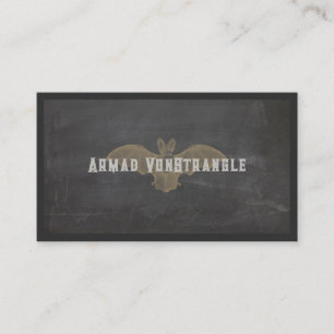 Halloween Vampire Business Card Visitenkarte