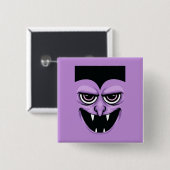 Halloween Vampire Button (Vorne & Hinten)