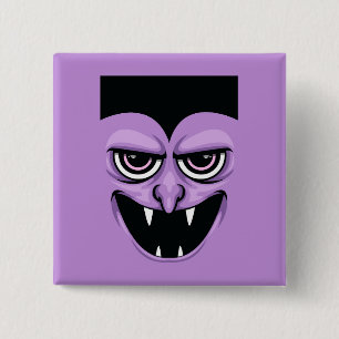 Halloween Vampire Button