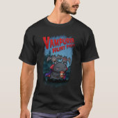 Halloween Vampire Cat Vampurr T-Shirt (Vorderseite)