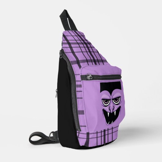 Halloween Vampire Crossbody Bag (Linke Seite)