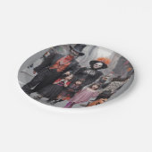 Halloween Vampire Family Party Teller 🦇 🎃 (Schrägansicht)