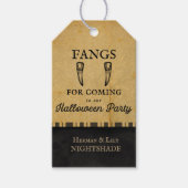 Halloween Vampire | Fanggeräte | Benutzerdefiniert Geschenkanhänger (Vorderseite)