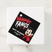 Halloween Vampire Fangs Geschenkanhänger (Beispiel)
