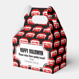 Halloween Vampire Fangs Trick oder Treat Geschenkb Geschenkschachtel