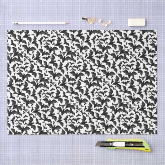 Halloween-Vampire-Fledermaus Seidenpapier (Handwerk)