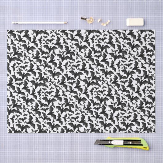 Halloween-Vampire-Fledermaus Seidenpapier (Handwerk)