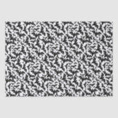 Halloween-Vampire-Fledermaus Seidenpapier (Vorderseite)