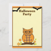 Halloween Vampire Karte (Rückseite)