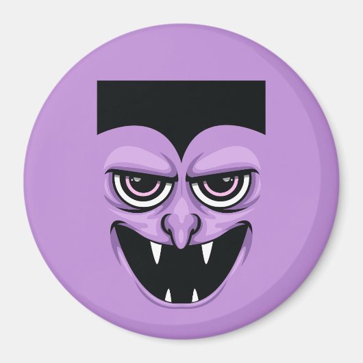Halloween Vampire Magnet (Vorne)