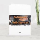 Halloween Vampire mit Candle Card Karte (Rückseite)