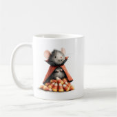 Halloween Vampire Mouse Candy Corn Kaffeetasse (Links)