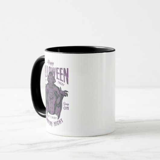 Halloween Vampire Night Tasse - Gothic Spooky (Vorderseite Links)