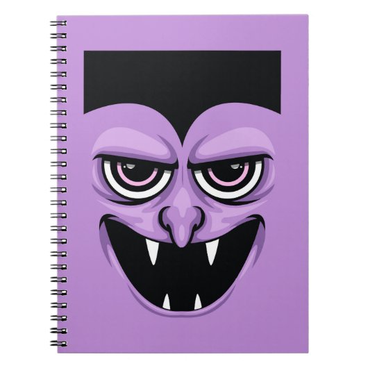 Halloween Vampire Notizblock (Vorderseite)