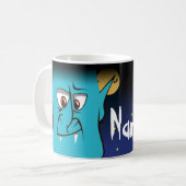 Halloween Vampire Personalisiert Coffee Tasse, Cup Kaffeetasse (Vorderseite Links)