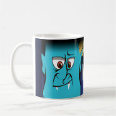 Halloween Vampire Personalisiert Coffee Tasse, Cup Kaffeetasse (Links)