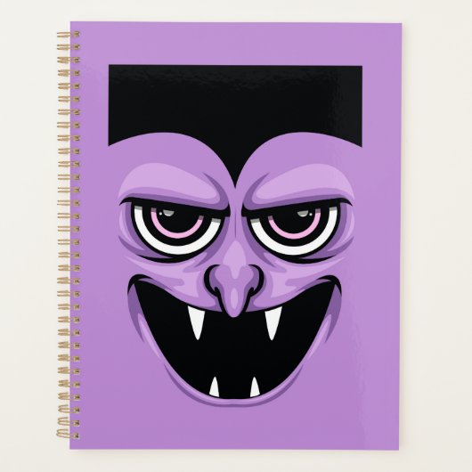 Halloween Vampire Planer (Vorderseite)