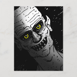 Halloween Vampire Postkarte