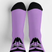 Halloween Vampire Socken (Oben)