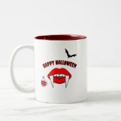 Halloween Vampire Tasse (Links)