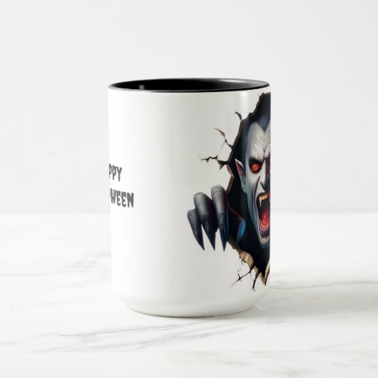 Halloween Vampire Tasse (Zentrum)