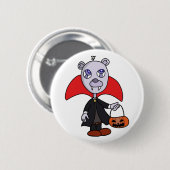 Halloween Vampire Trick oder Treat Button (Vorne & Hinten)
