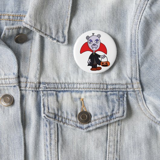 Halloween Vampire Trick oder Treat Button (Beispiel)