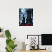 Halloween Vampiress Poster (Heimbüro)