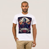 Halloween-Vampirhemd T-Shirt (Vorne ganz)