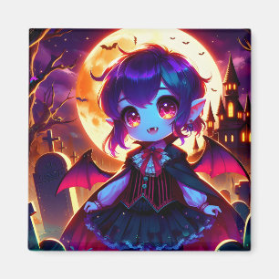 Halloween - Vampirmoonlit chibi Magnet