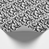 Halloween-Vampirs-Schläger-Packpapier Geschenkpapier (Ecke)