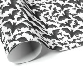 Halloween-Vampirs-Schläger-Packpapier Geschenkpapier (Rolleneckpunkt)