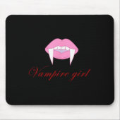 Halloween ,vamre Girl Horrors Trendy Funny Gift Wo Mousepad (Vorne)