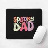 Halloween Vaterfamilie Matching Spooky Vater Hallo Mousepad (Mit Mouse)