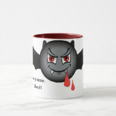 Halloween - vegetarischer Schläger Tasse (Zentrum)