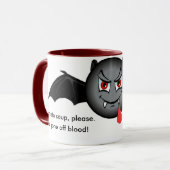 Halloween - vegetarischer Schläger Tasse (Vorderseite Links)