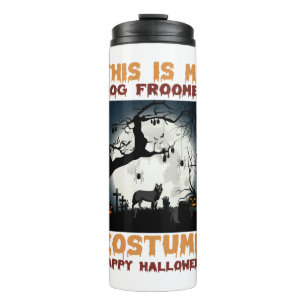 Halloween-Vektor Thermosbecher